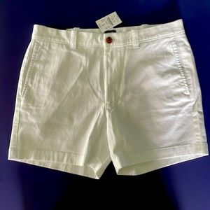 J. Crew white shorts